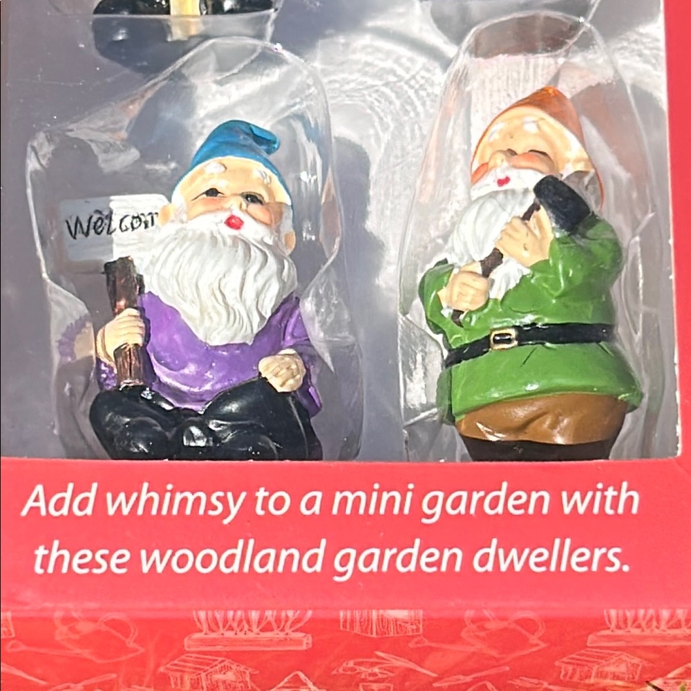 NEW Garden Gnome Set by Leisure Arts - Picture 3 of 8
